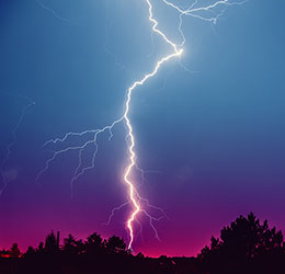 image of sever lightening