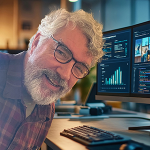 Business Website Design and Maintenance, Will at Workstation