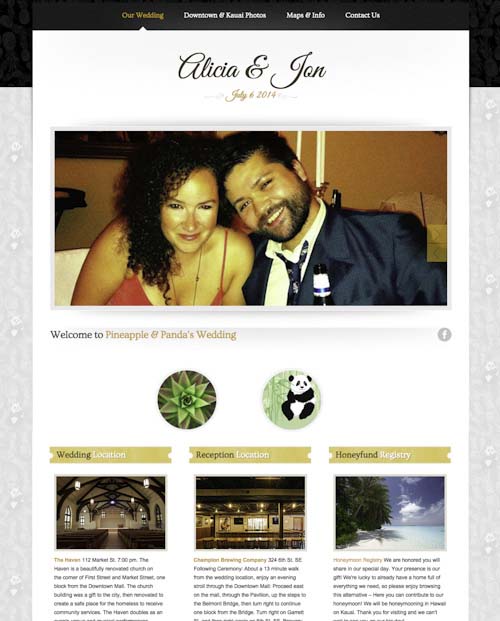 display image of Wedding Site Alicia & Jon